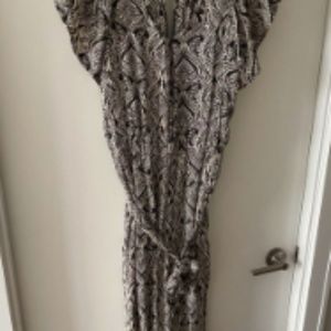 (NWOT) Anthropologie (UK) Black & Cream Printed Jumper